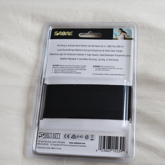 BNIB Sabre Runner Personal Alarm - Picture 3 of 4